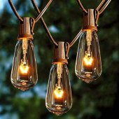Outdoor String Lights Vintage Bulbs