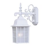White Wall Mounted Outdoor Lighting