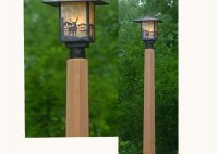 Rustic Outdoor Lamp Posts