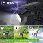 Aootek 120 Led Solar Outdoor Motion Sensor Lights Manual