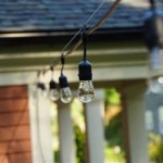 Hanging Outdoor Lights With Guide Wire