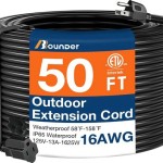 How Do You Waterproof Outdoor Extension Cords
