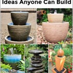 How To Build Outdoor Rock Water Fountains