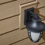 How To Mount Outdoor Light On Siding