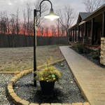 How To Mount Outdoor Lights On A Pole Barn