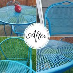 How To Repaint A Metal Outdoor Table