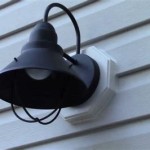 Install Outdoor Light Fixture On Vinyl Siding