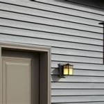 Install Outdoor Wall Light Vinyl Siding