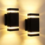 Modern Outdoor Garage Lights