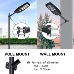 Outdoor Area Light Mounting Arm Pole
