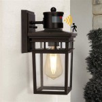 Outdoor Bulkhead Light With Dusk To Dawn Sensor