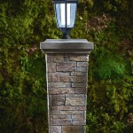 Outdoor Pillar Solar Lights