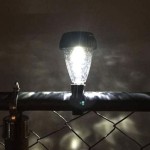 Outdoor Solar Lights For Chain Link Fence