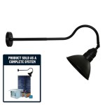 Solar Powered Gooseneck Outdoor Light